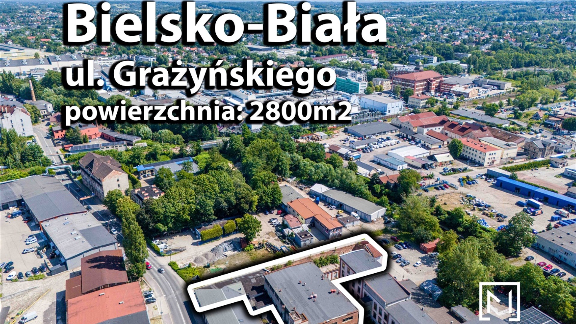 Hala na sprzedaż Bielsko-Biała, Centrum, Grażyńskiego 3 600 000 zł