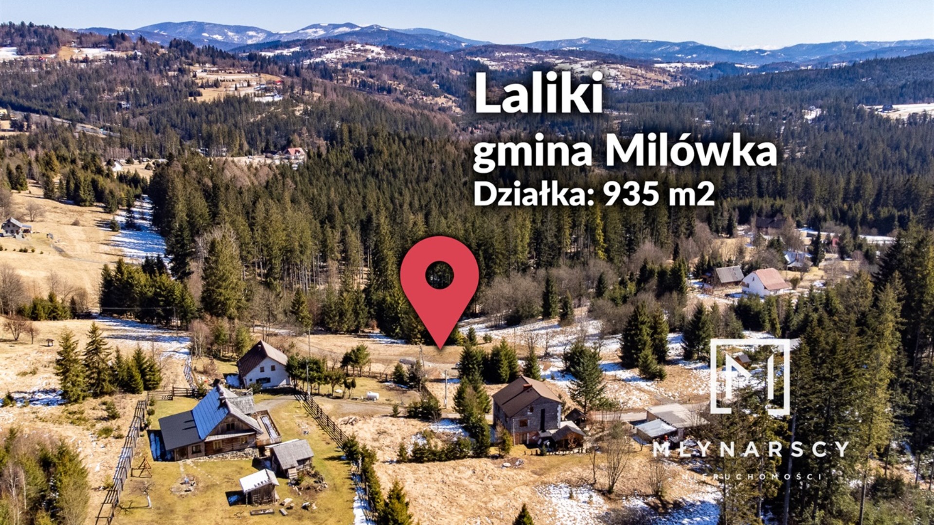 Działka na sprzedaż Milówka, Laliki 125 000 zł