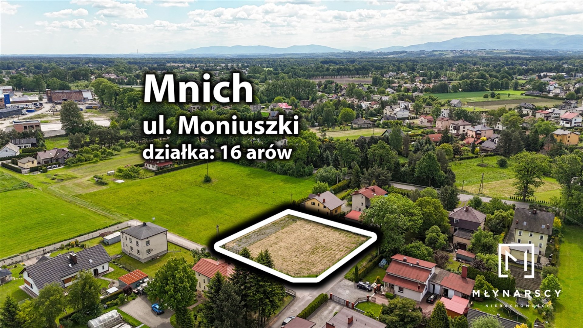 Działka na sprzedaż Chybie, Mnich 199 900 zł