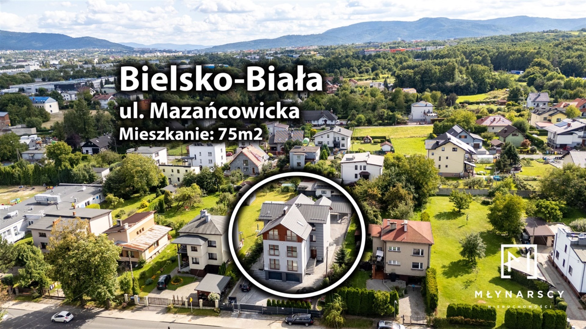 Mieszkanie na wynajem Bielsko-Biała, Komorowice Śląskie, Mazańcowicka 3 300 zł
