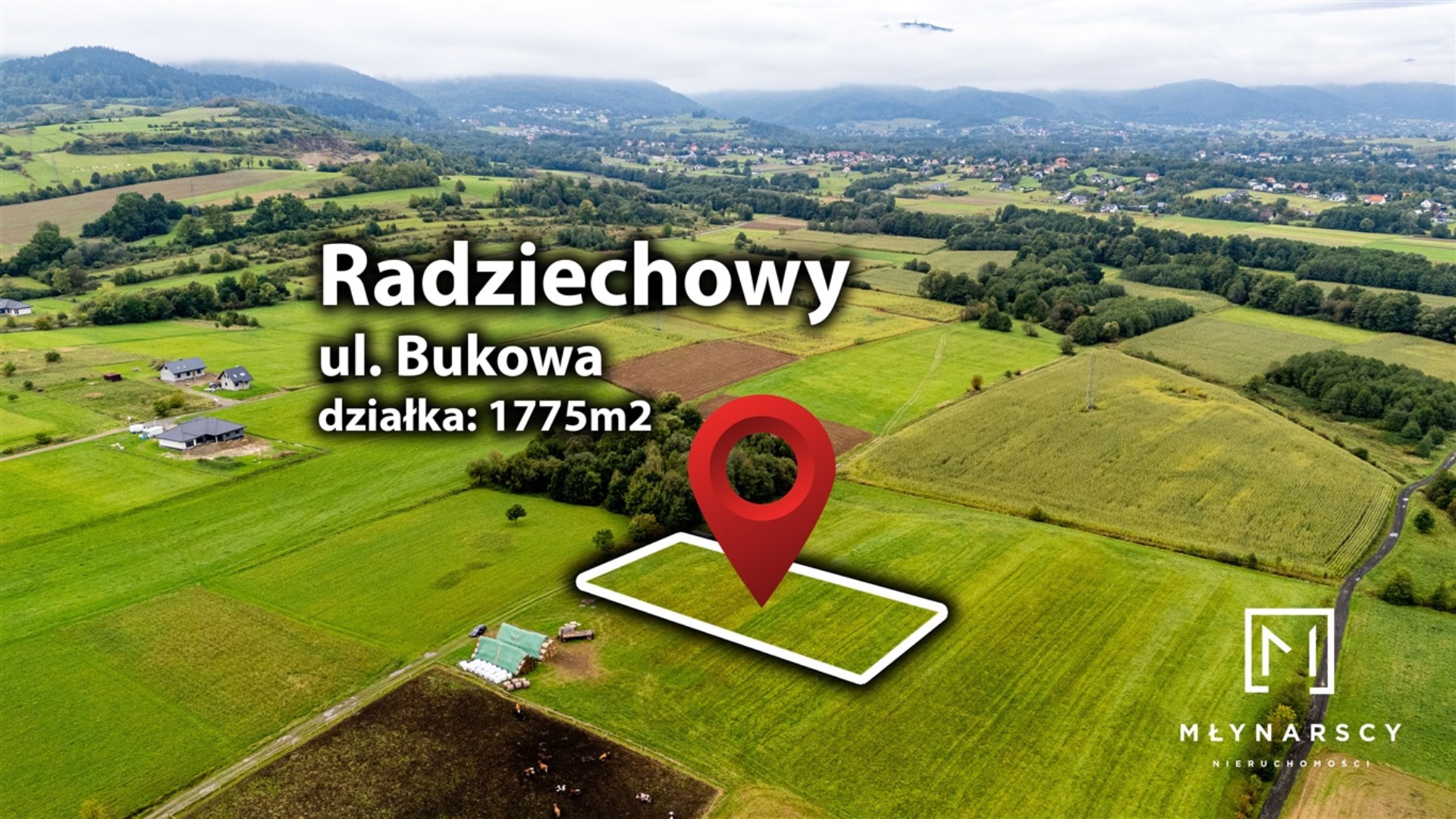 Działka na sprzedaż Radziechowy-Wieprz, Radziechowy, Bukowa 179 000 zł