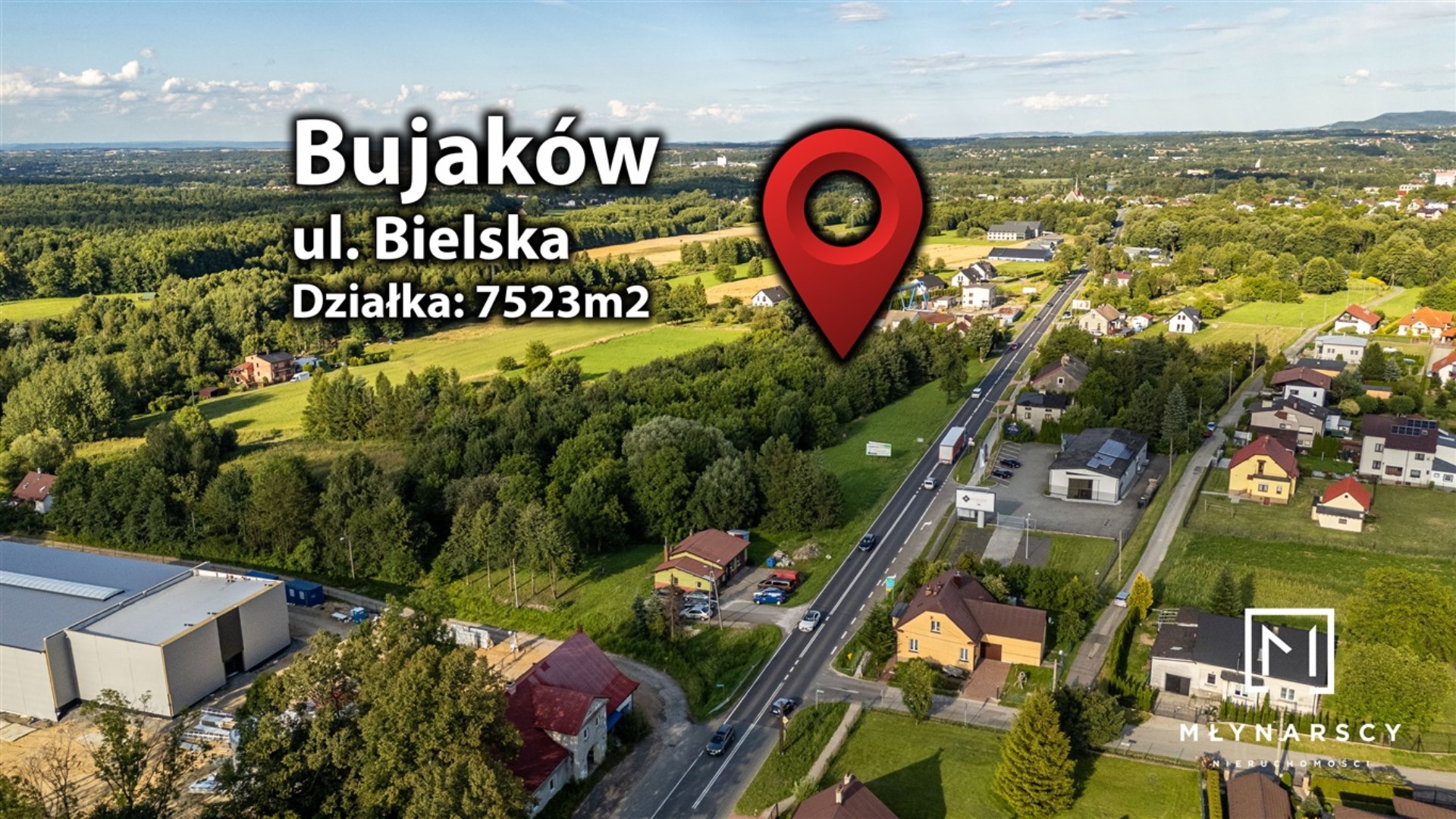 Działka na sprzedaż Bujaków, Bielska 897 500&nbsp;zł