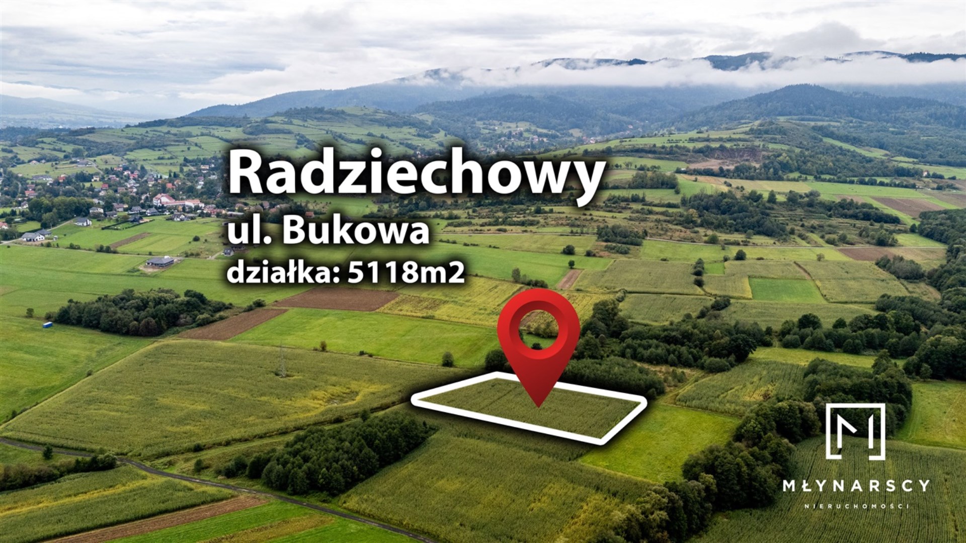 Działka na sprzedaż Radziechowy-Wieprz, Radziechowy 99 000&nbsp;zł