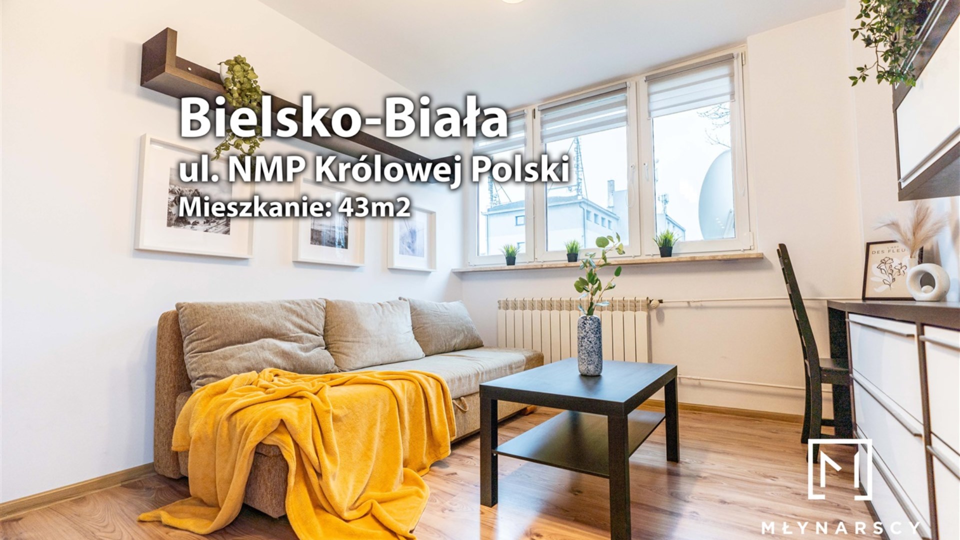 Mieszkanie na wynajem Bielsko-Biała, Słoneczne, NMP Królowej Polski 1 800&nbsp;zł