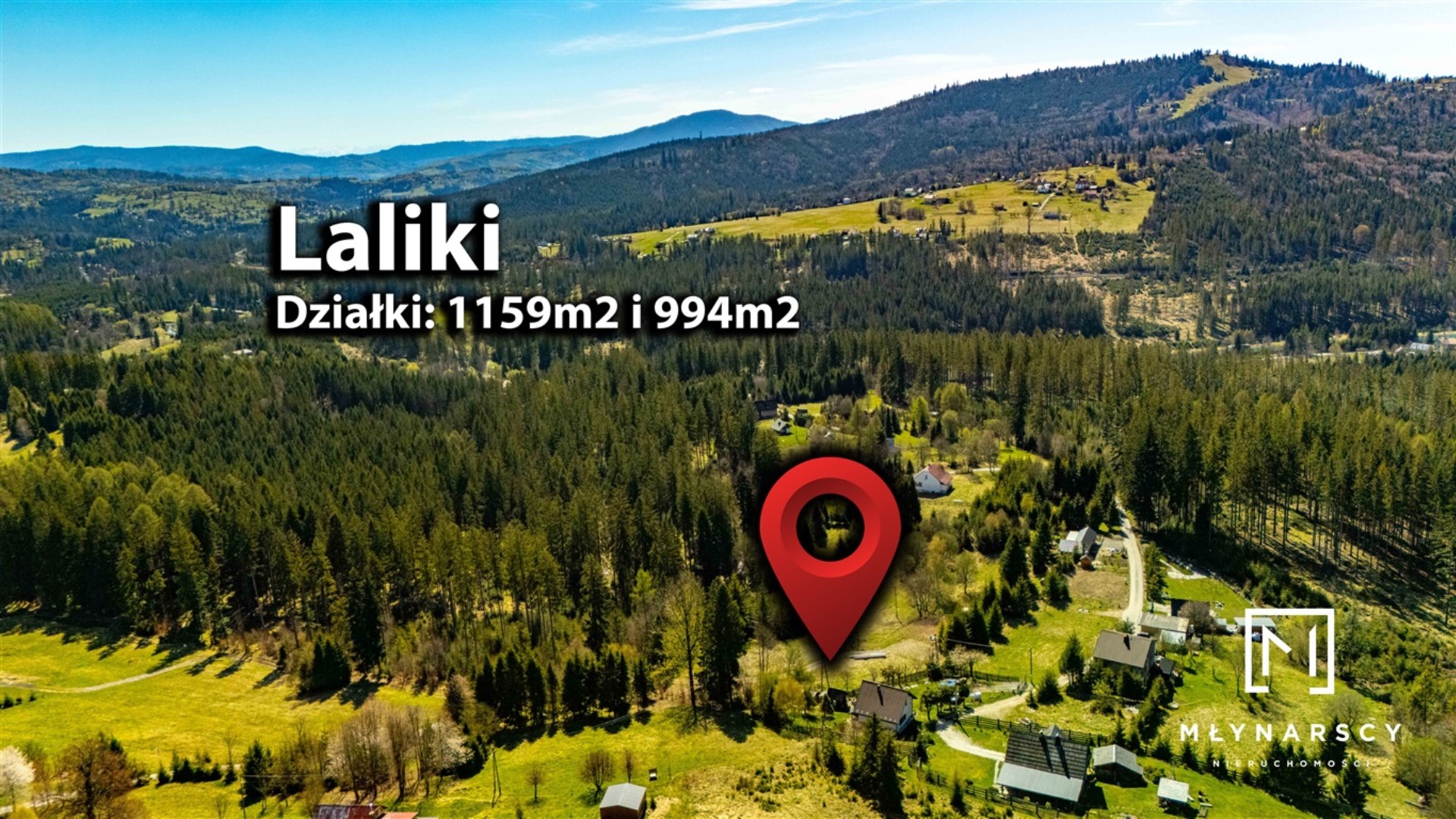 Działka na sprzedaż Milówka, Laliki 125 000&nbsp;zł