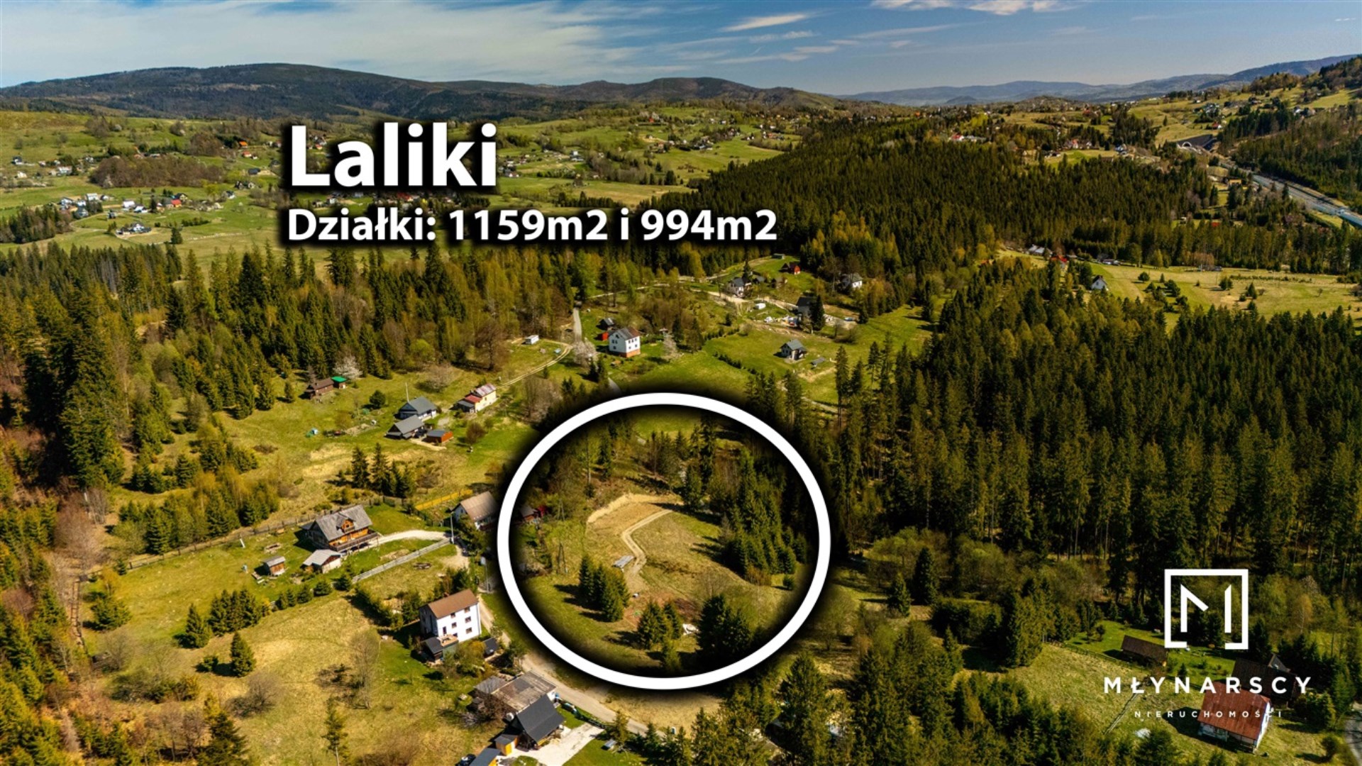 Działka na sprzedaż Milówka, Laliki 125 000&nbsp;zł